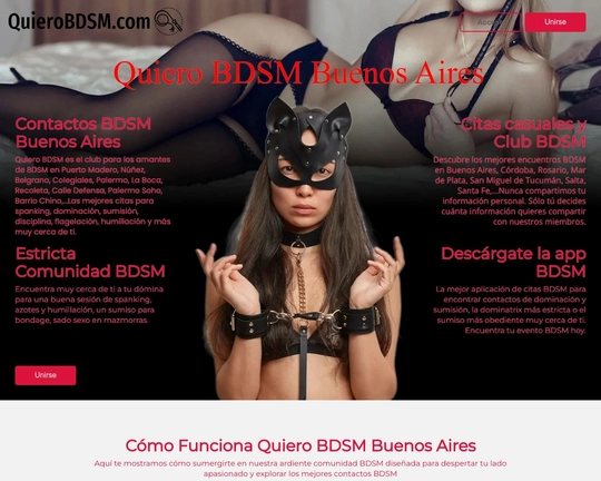 Quiero BDSM Buenos Aires Logo