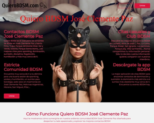 Quiero BDSM José Clemente Paz Logo